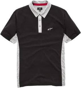 ALPINESTARS Champion Polo Shirt - Black/Gray - 2XL 12104150010282X