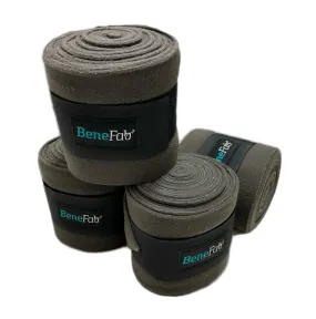 BeneFab Therapeutic Polo Wraps, Gray, 4 pk