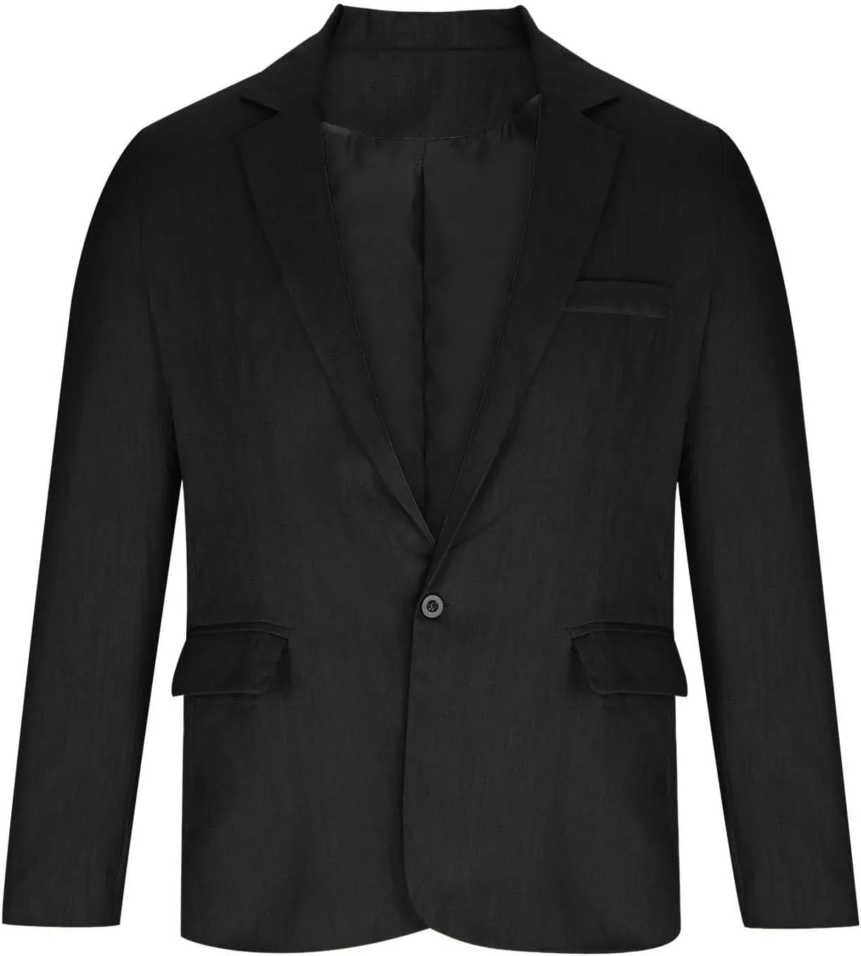 Casual Blazer for Men Slim Fit Lightweight Jacket Casual Sport Coat One Button Suit Jacket for Wedding Business