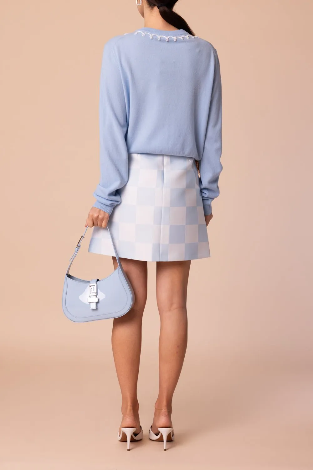 Contrasto Mini Skirt