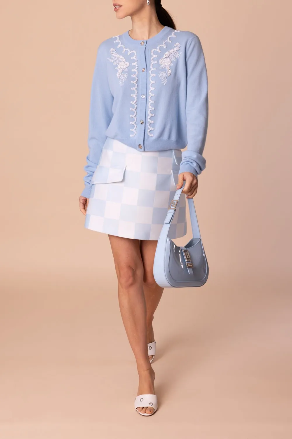 Contrasto Mini Skirt