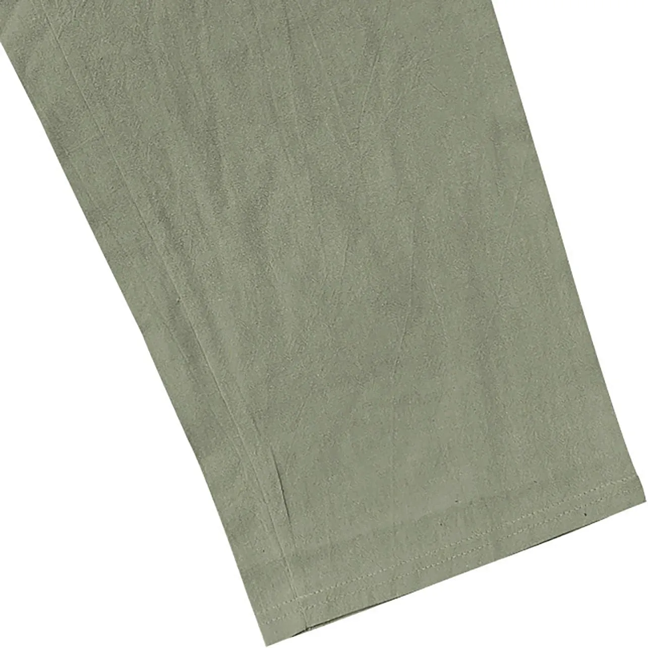 CRNTCEM Mens Cotton Linen Beach Pants Straight Loose Casual Yoga Sweatpants Outdoor Lightweight Travel Lounge Trousers