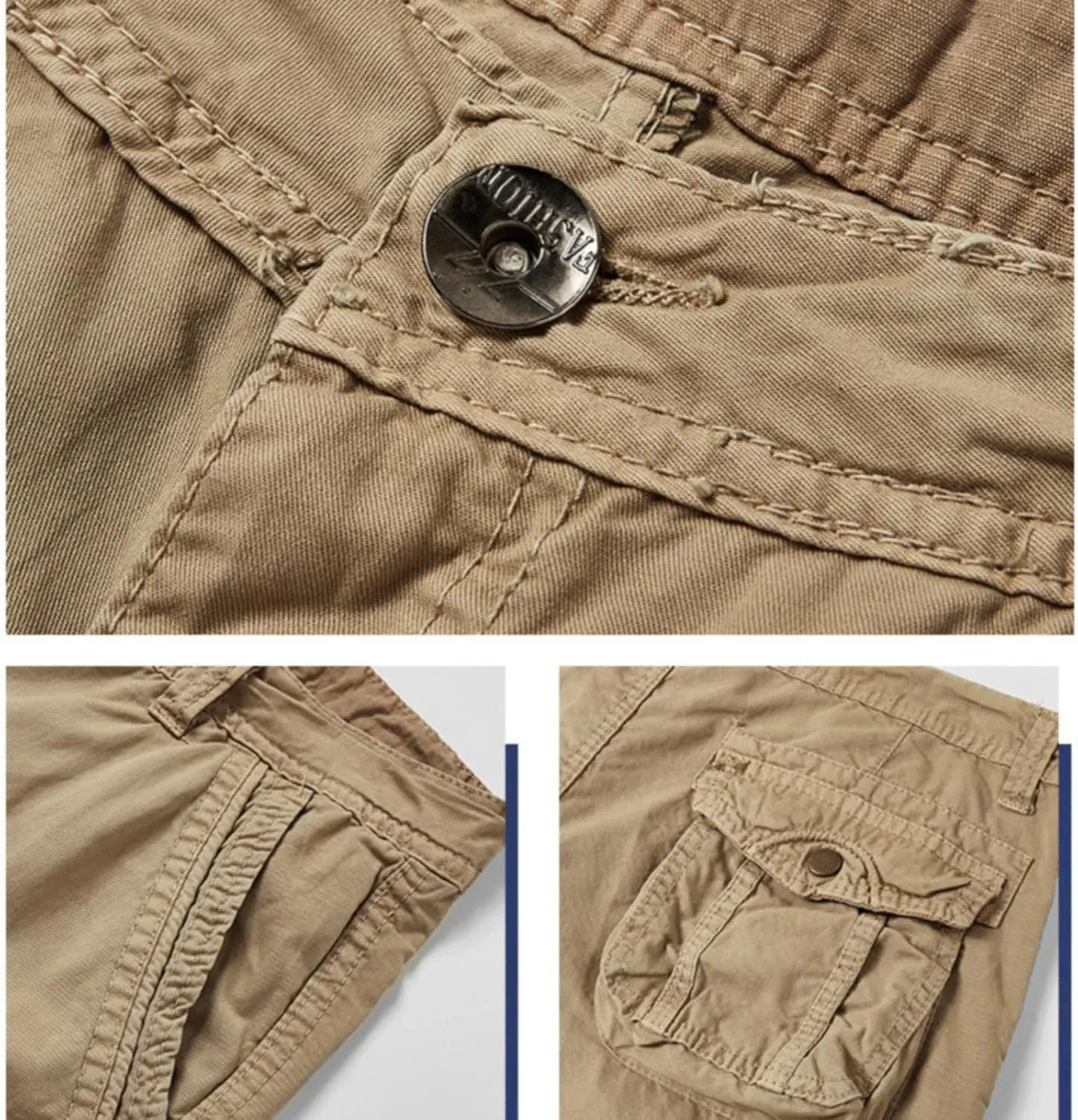 CRNTCEM Mens Outdoor Hiking Cargo Shorts Lightweight Water Resistant Quick Dry Tactical Golf Fishing Shorts with Zip Pockets