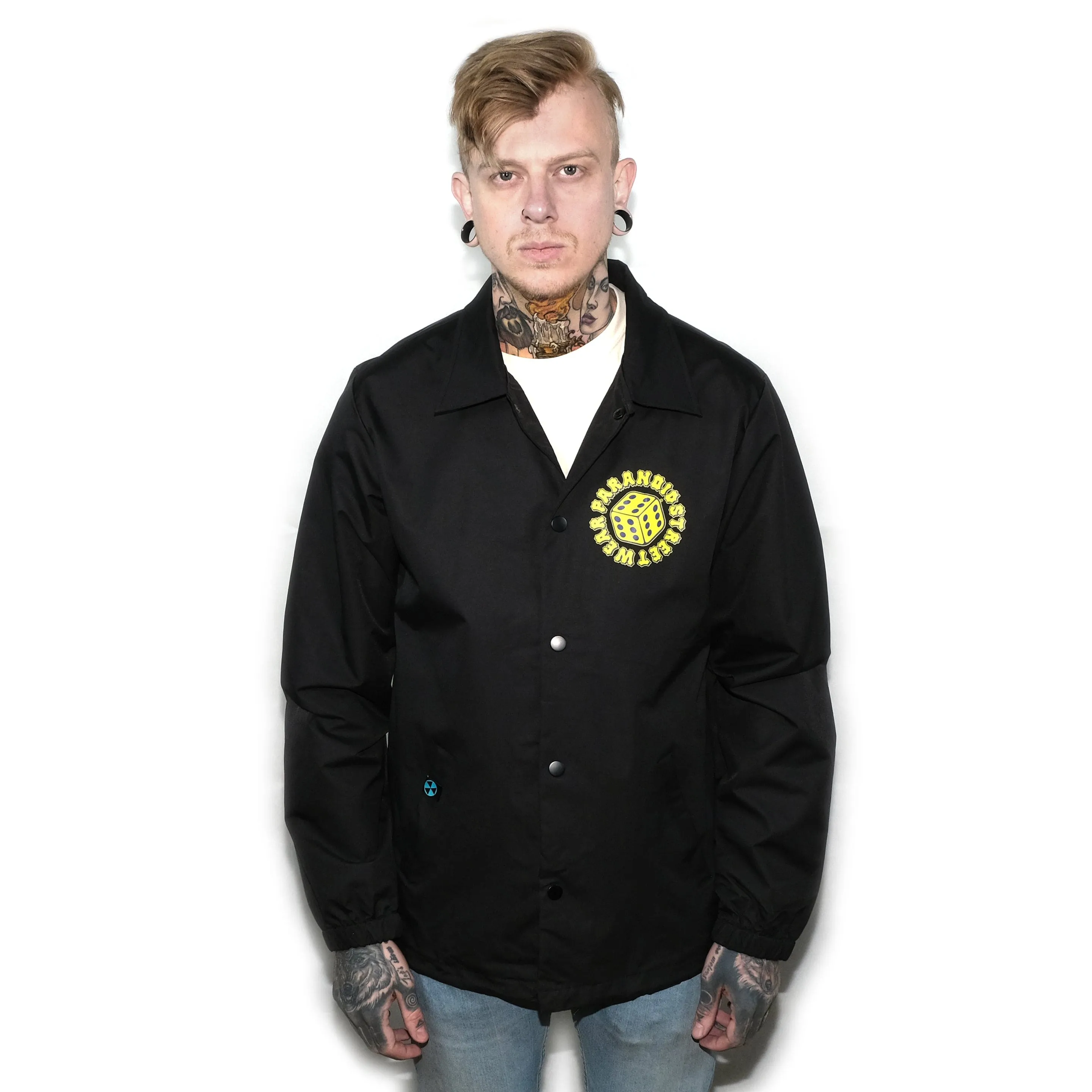 'DIE' WINDBREAKER COACHES JACKET