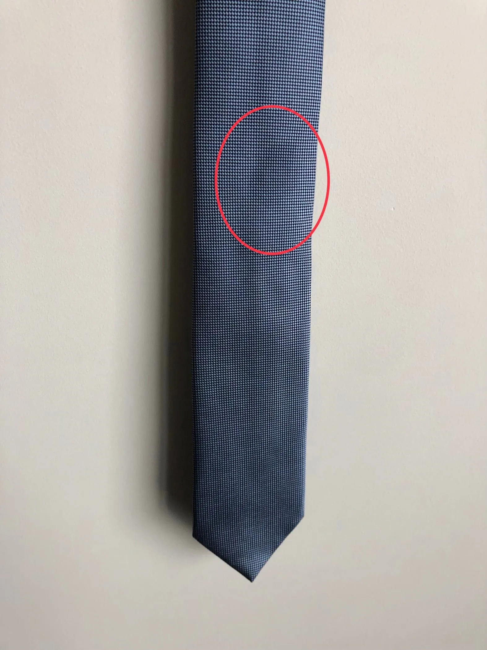 Ermenegildo Zegna Midnight Blue Micro Neat Tie