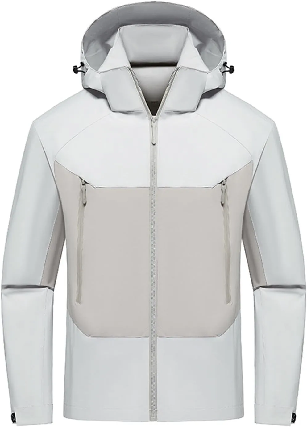 Finelylove Mens Rain Jacket Waterproof Snowboarding Softshell Windbreaker Hooded Ski Snow Coat Warm Fall Winter Coats