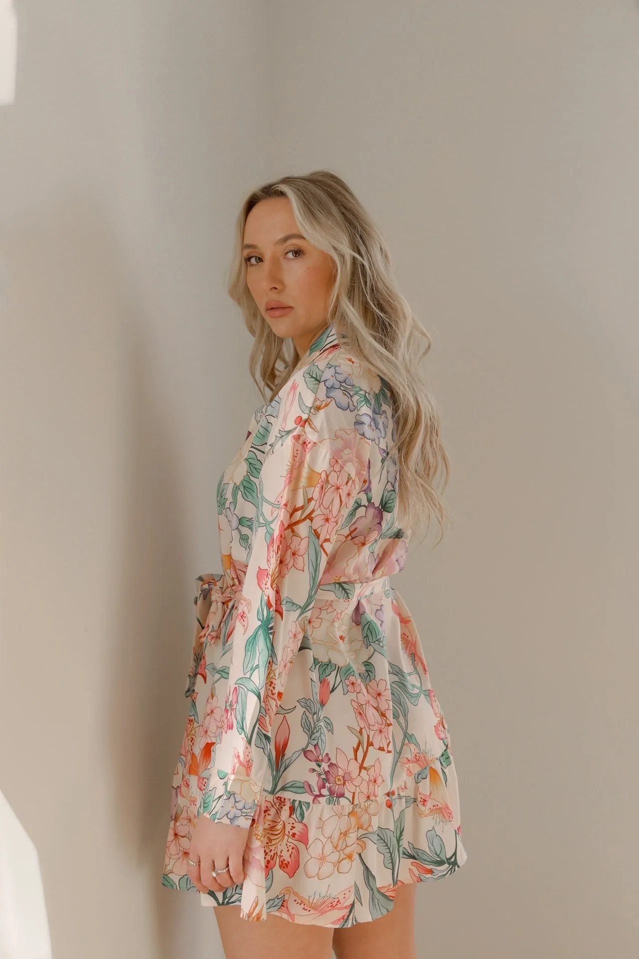 Floral Long Sleeve Dress