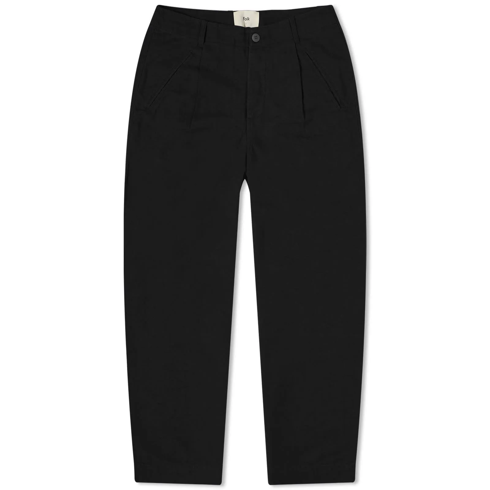 Folk Assembly trousers, black