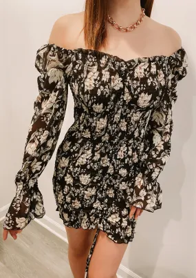 Freesia Floral Print Dress