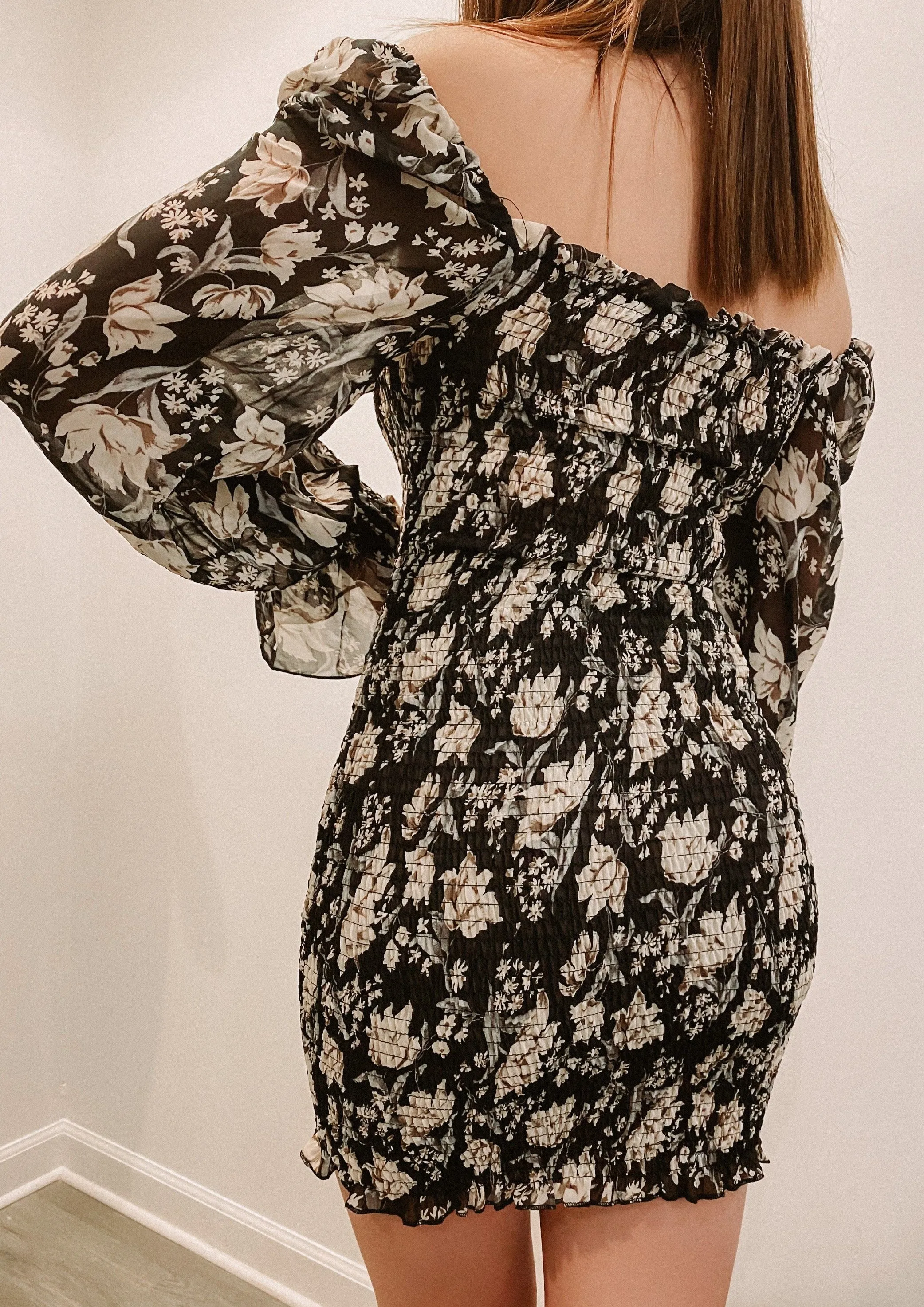 Freesia Floral Print Dress