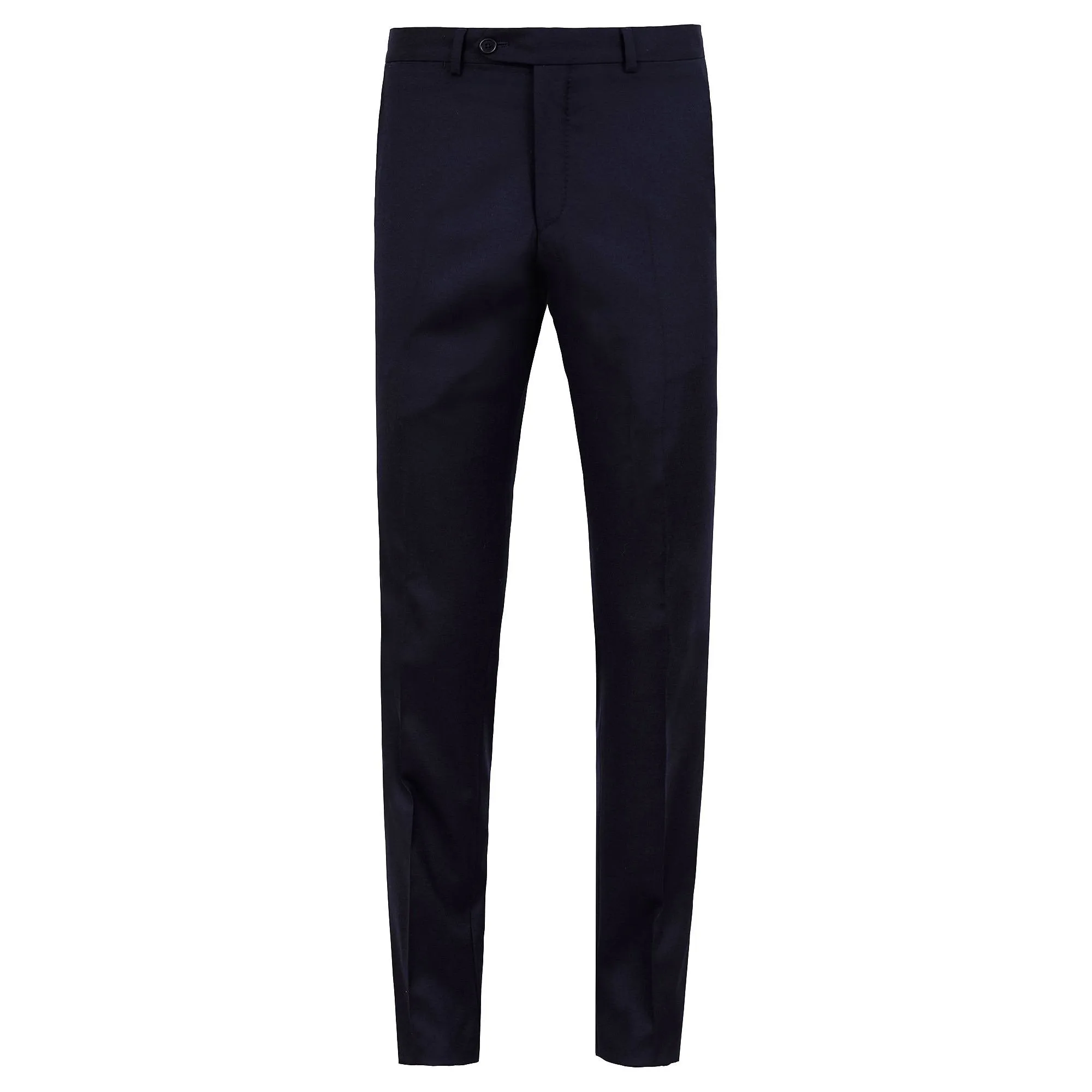 HENRY SARTORIAL Wool Trousers NAVY