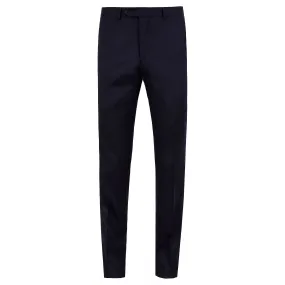 HENRY SARTORIAL Wool Trousers NAVY