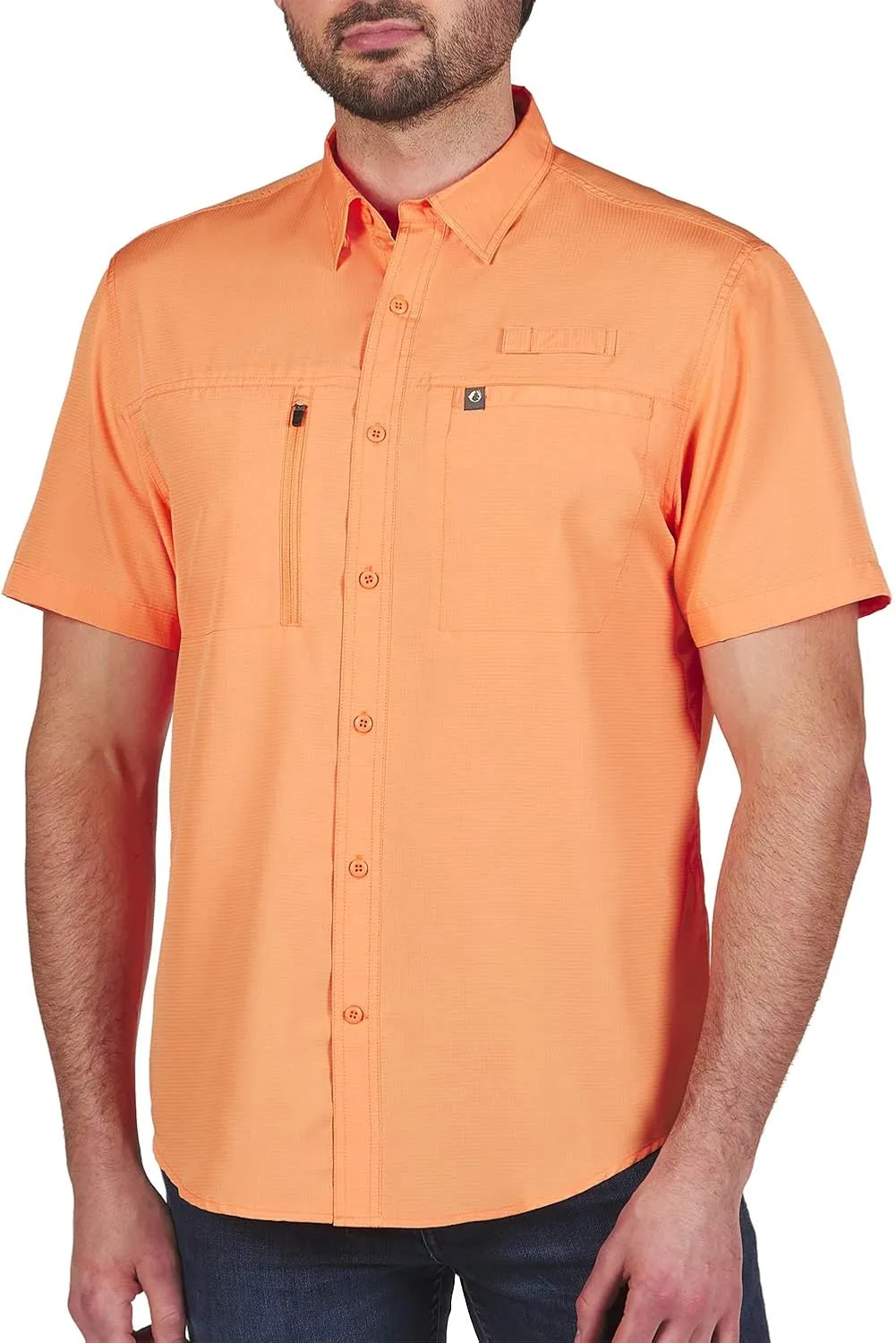Indian River Fishing Shirt for Men UPF 40 Sun Protection with Quick Dry Technology