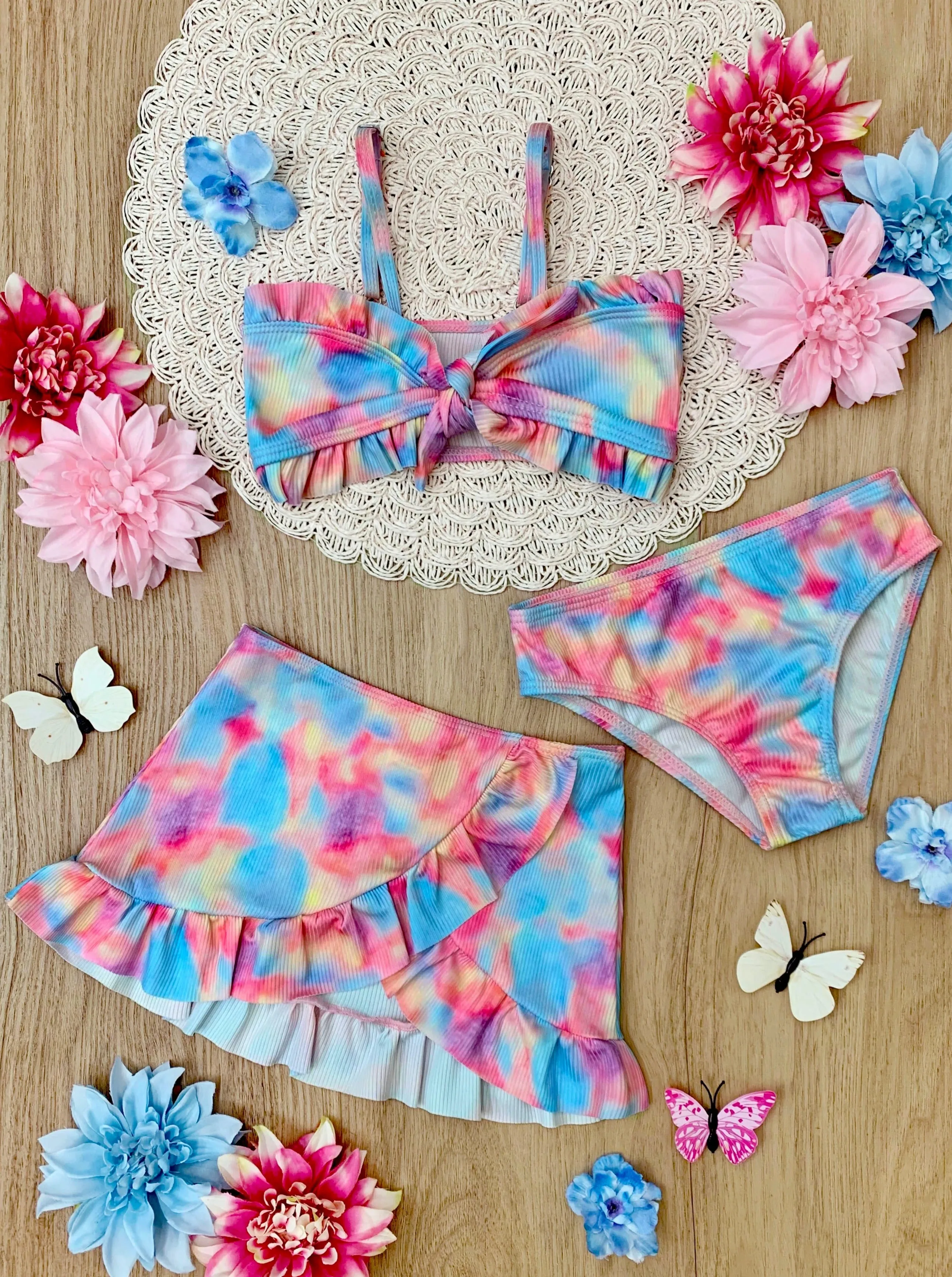 Just Wanna Have Sun Three Piece Swimsuit