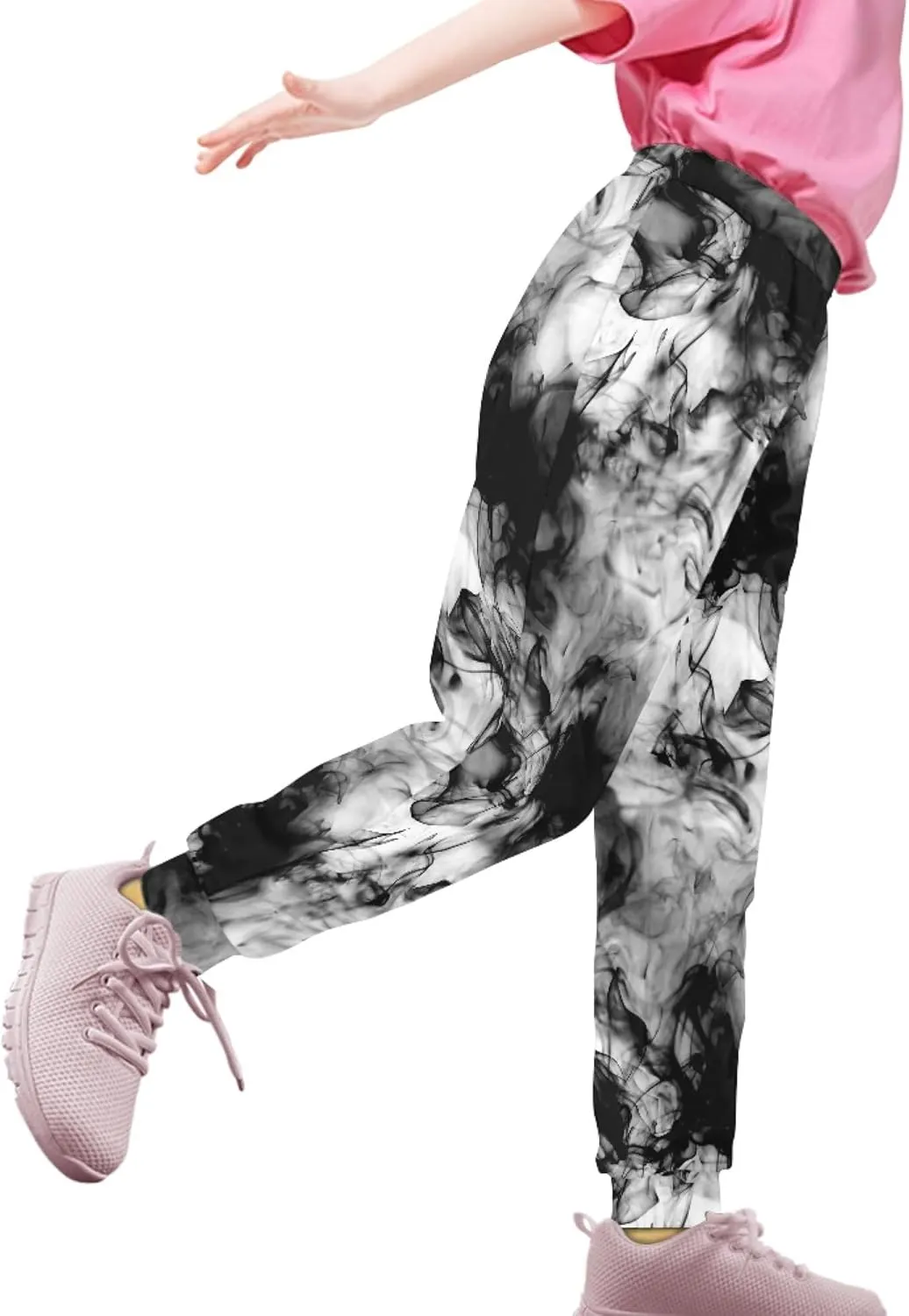 Kids Jogger Baggy Harem Sweatpants Tie Dye Athletic Joggers Yoga Trousers Beach Pants for Girls Boys 4-15 Years