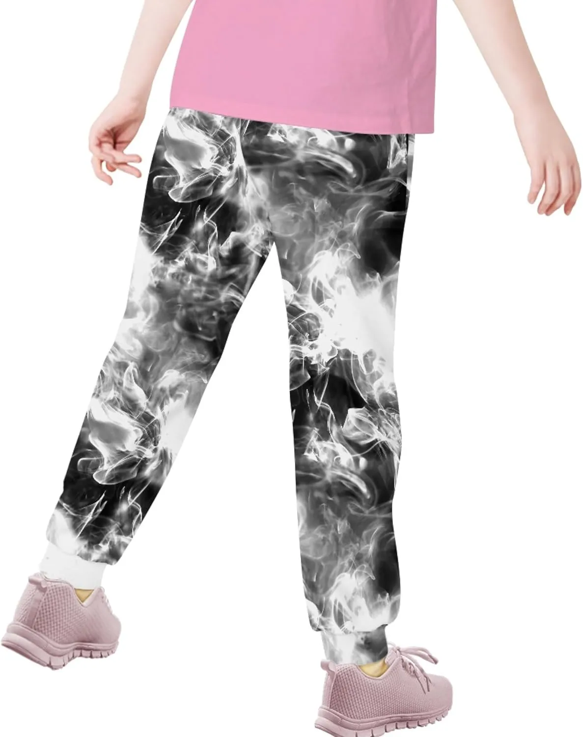 Kids Jogger Baggy Harem Sweatpants Tie Dye Athletic Joggers Yoga Trousers Beach Pants for Girls Boys 4-15 Years
