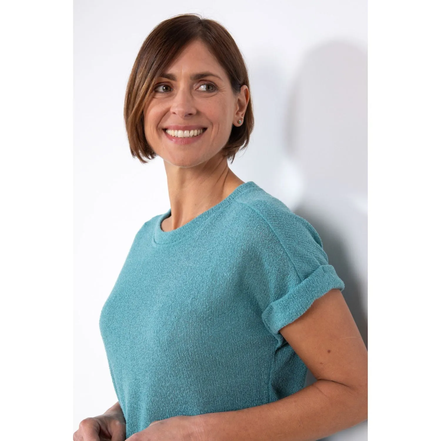 Lily & Me 10 Ocean Blue Celandine Plain Top