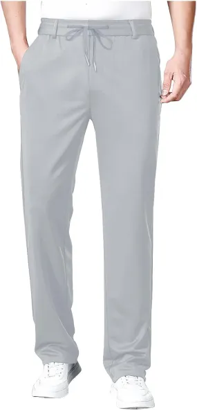 Maidenfit Mens Pants, StrideCool - Workout Athletic Golf Straight Fit Trouser Unisex Ultra Stretch Quick Drying Pants