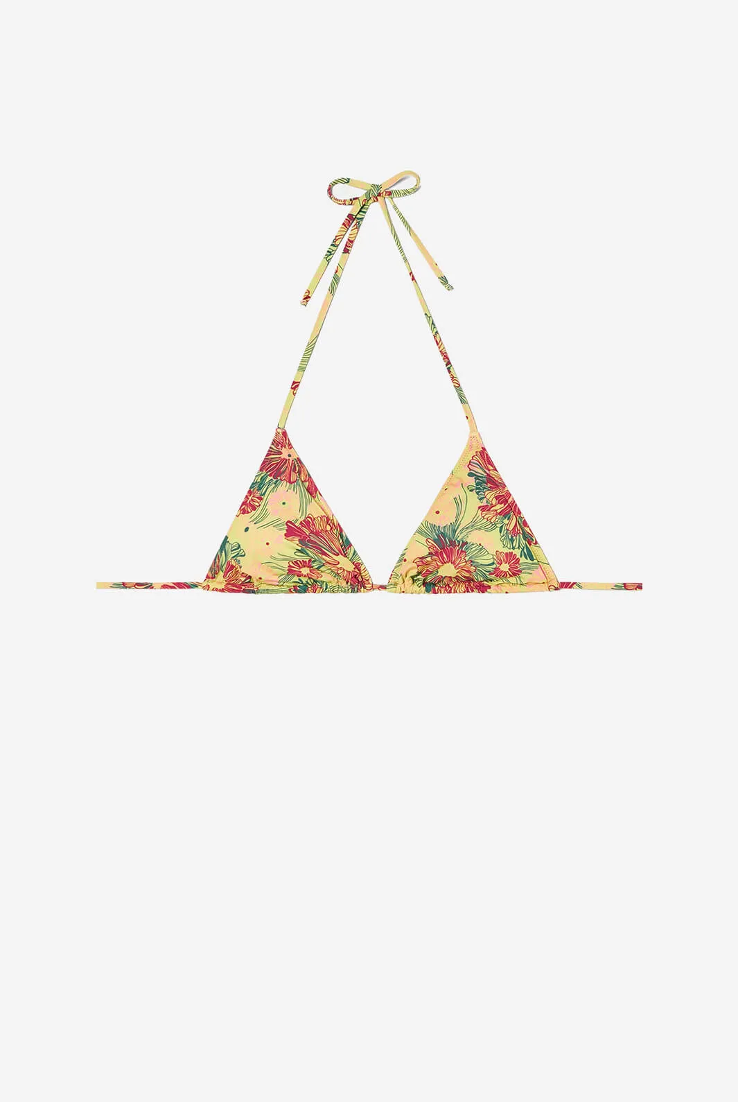 MARINE TOP IN PRINTED STRETCH FABRIC