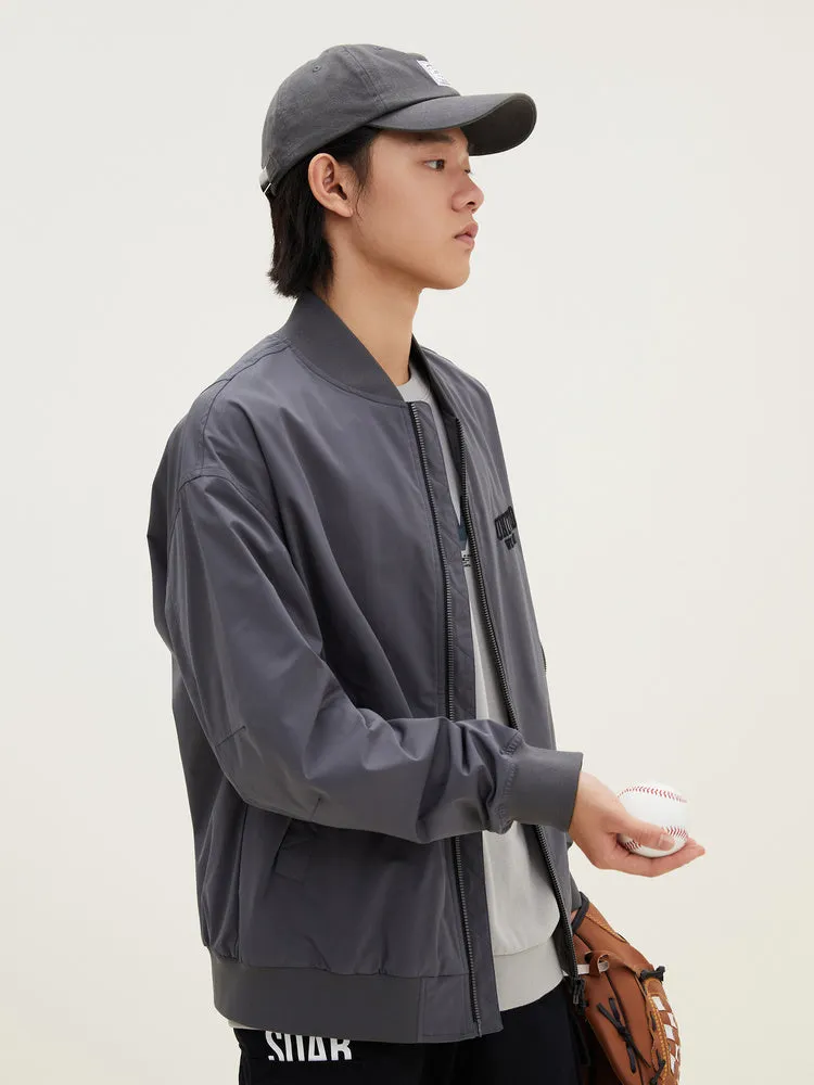 Men's Polyester Oxford Loose Chemical Fiber Jacket