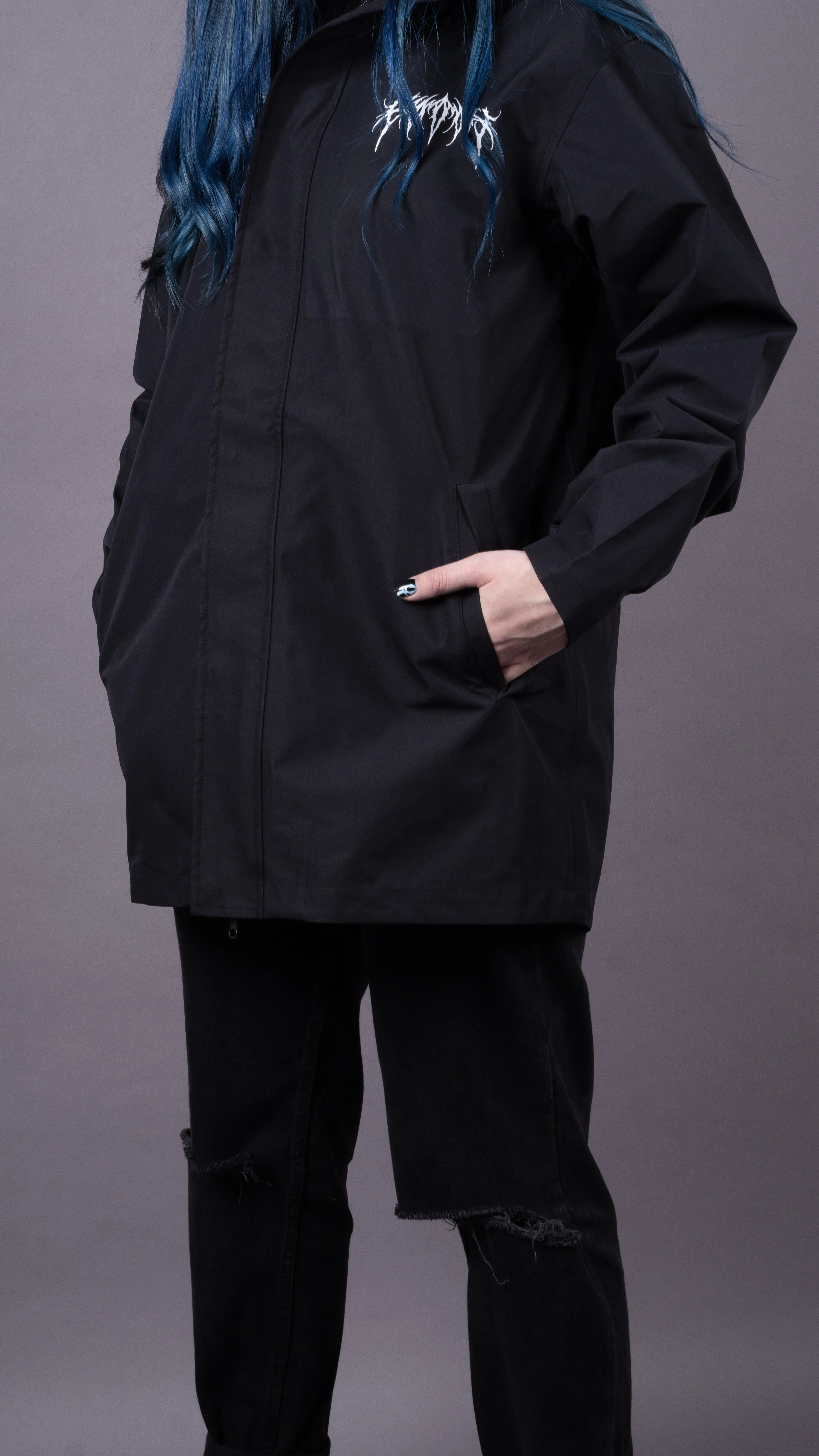 Metal Logo Waterproof Tech Jacket