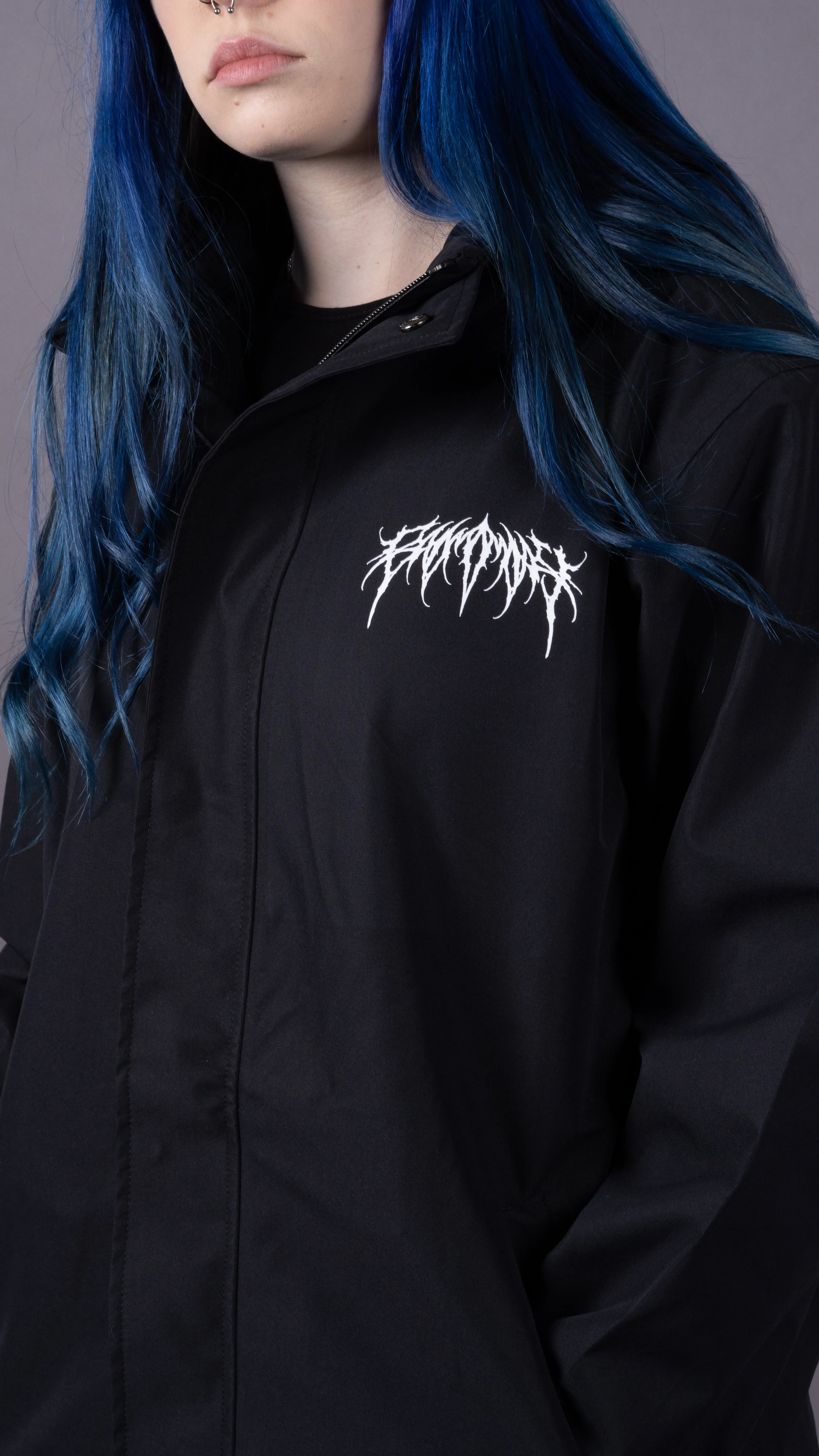 Metal Logo Waterproof Tech Jacket