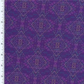 P-90476-Lasar Night Printed Spandex