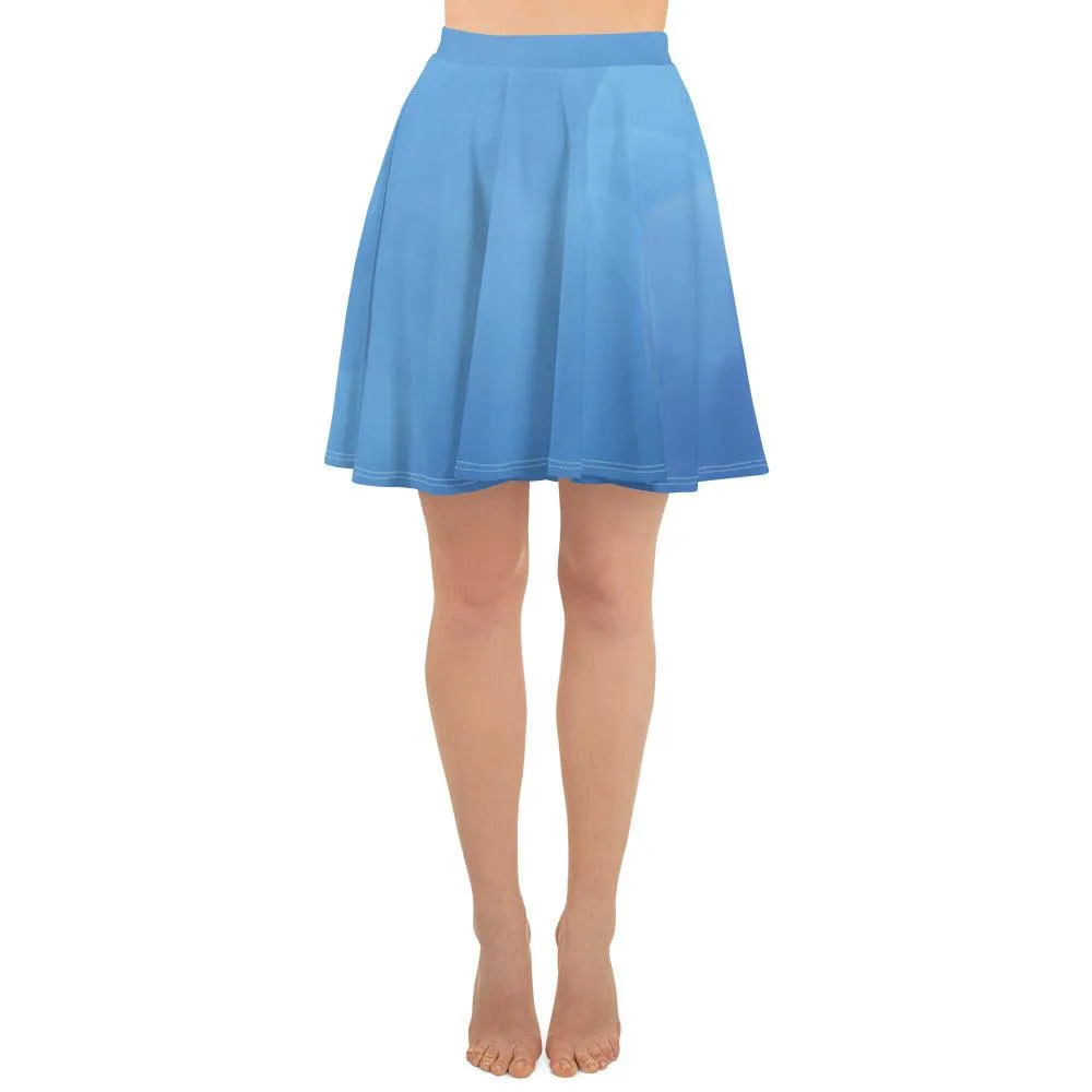 Pastel Blue Skater Skirt