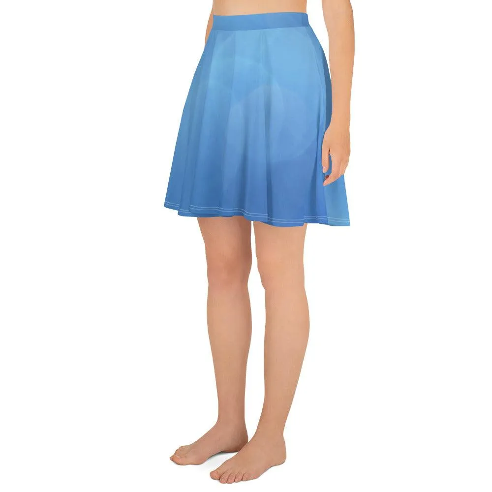 Pastel Blue Skater Skirt