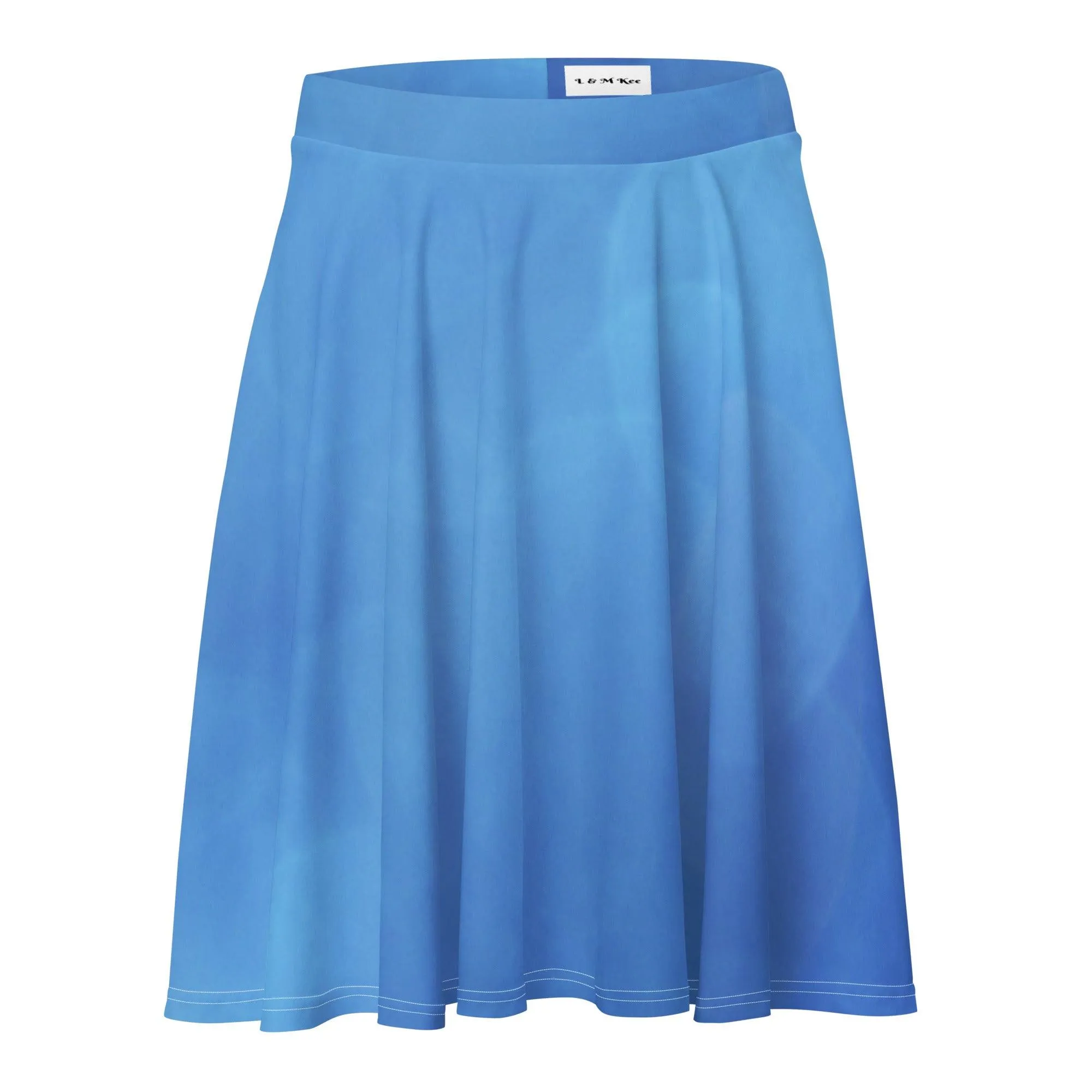 Pastel Blue Skater Skirt