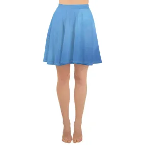 Pastel Blue Skater Skirt