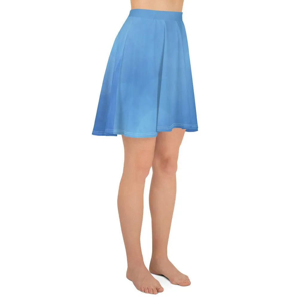 Pastel Blue Skater Skirt