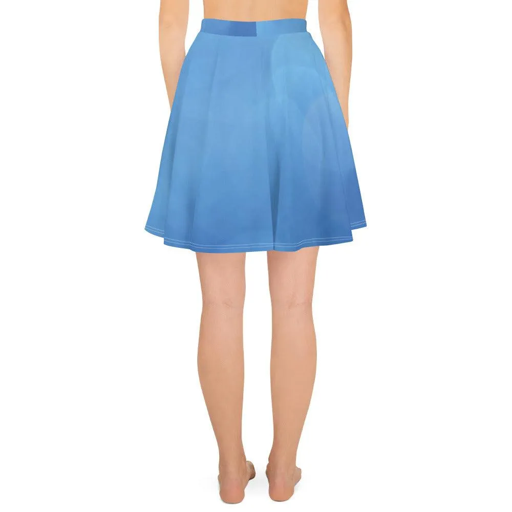 Pastel Blue Skater Skirt