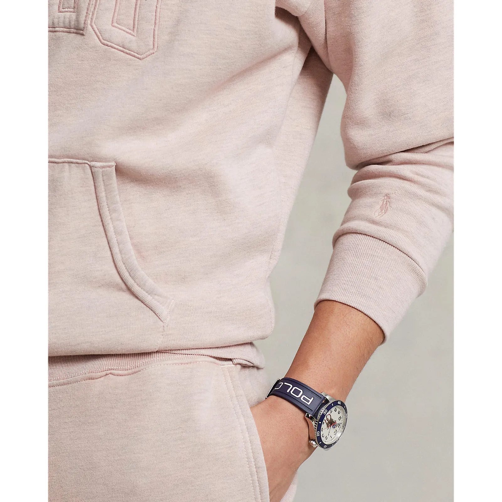 Polo Ralph Lauren - Big Fit Logo Over-Dyed Fleece Hoodie - Highland Rose