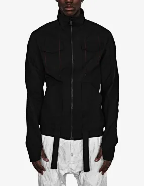 Scar-stitched Waterproof Jacket