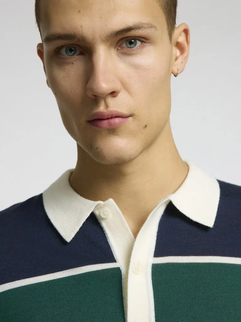 Selected Homme Tray - Langærmet polo i merinould