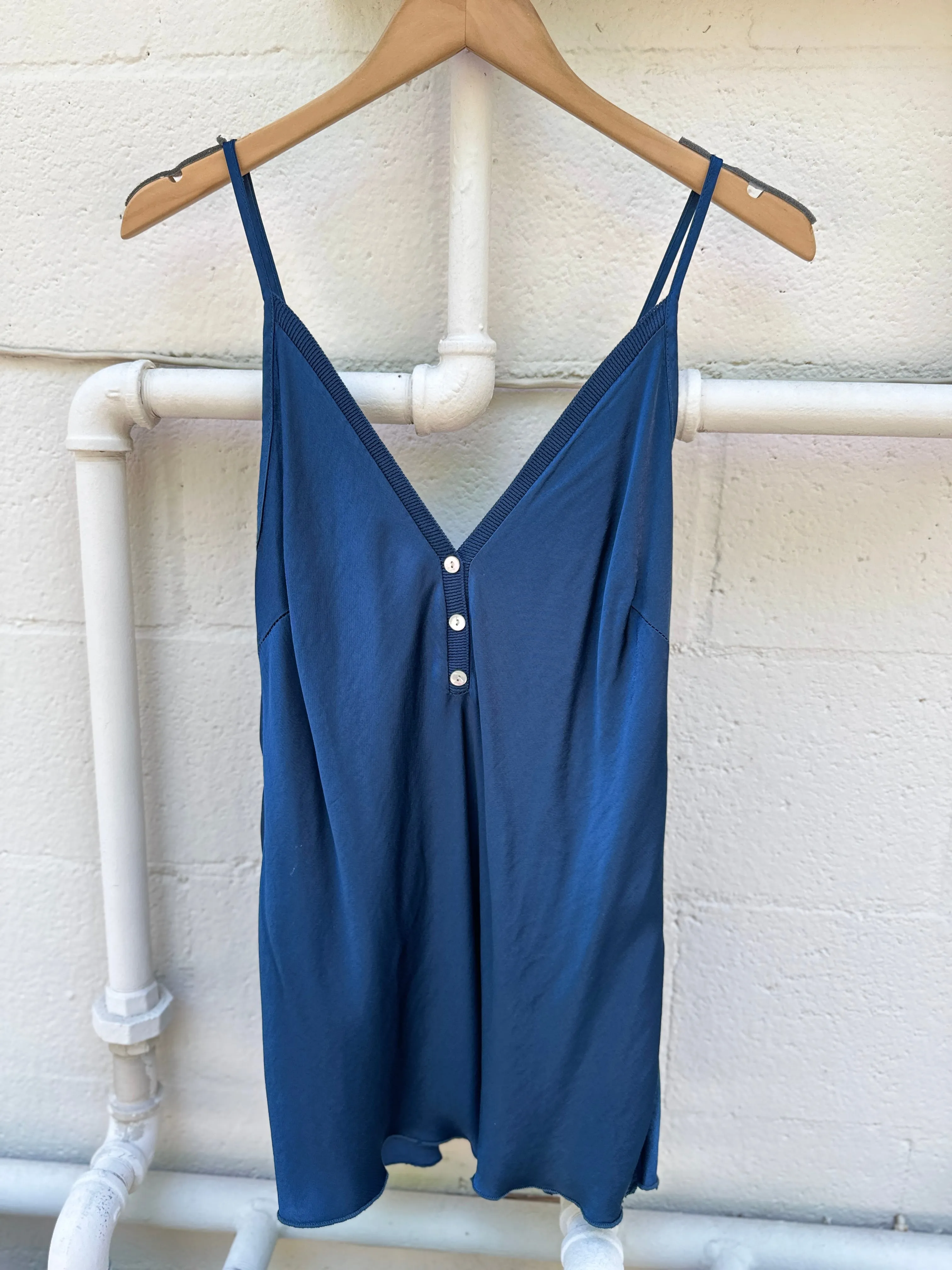 Silky Button Tank
