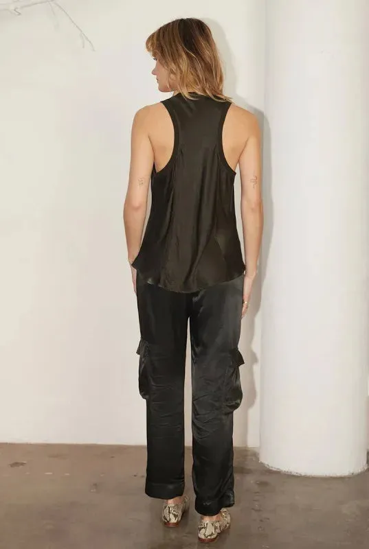 Silky Cargo Pants