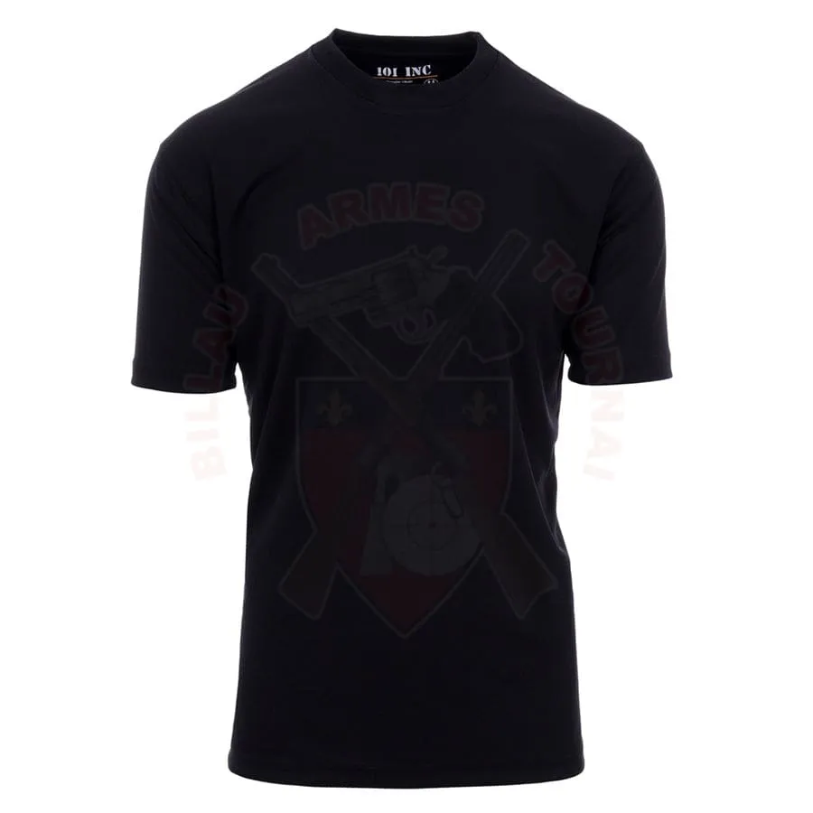 T-Shirt Tactique Quick Dry Noir