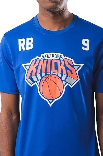 Ultra Game NBA Official Men’s Super Soft Players T-Shirt - Unisex, New York Knicks - Rj Barrett, Team Color|New York Knicks