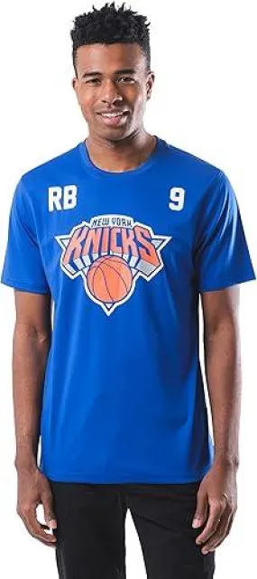 Ultra Game NBA Official Men’s Super Soft Players T-Shirt - Unisex, New York Knicks - Rj Barrett, Team Color|New York Knicks