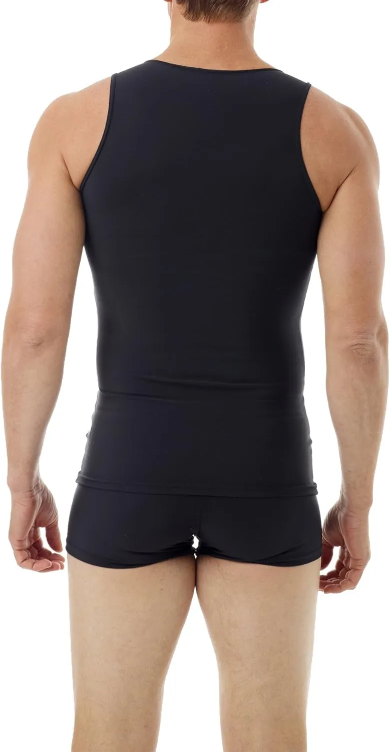 Underworks Mens Microfiber High Performance Compression Tank for Workouts, Sports Training and Shaping 473