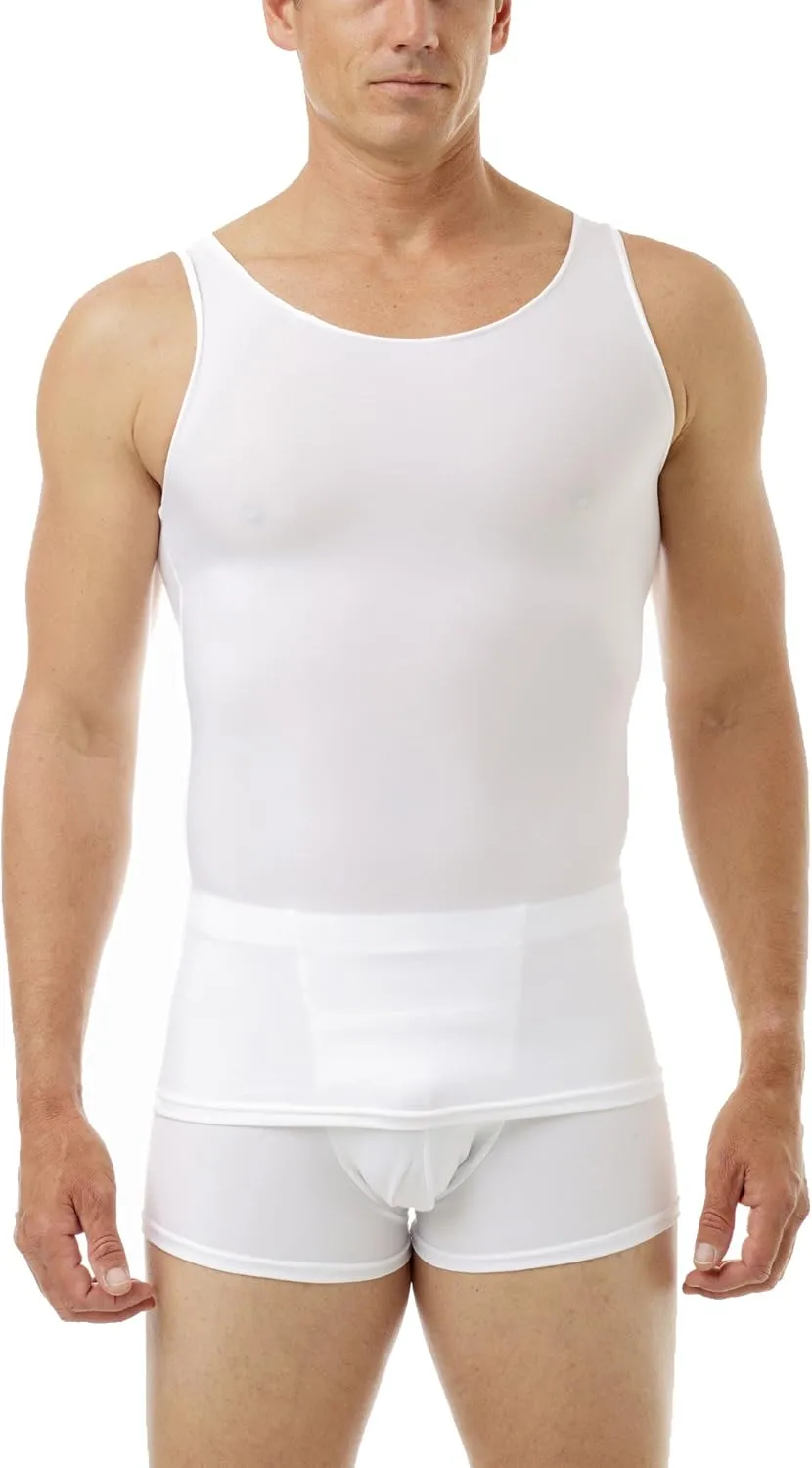Underworks Mens Microfiber High Performance Compression Tank for Workouts, Sports Training and Shaping 473