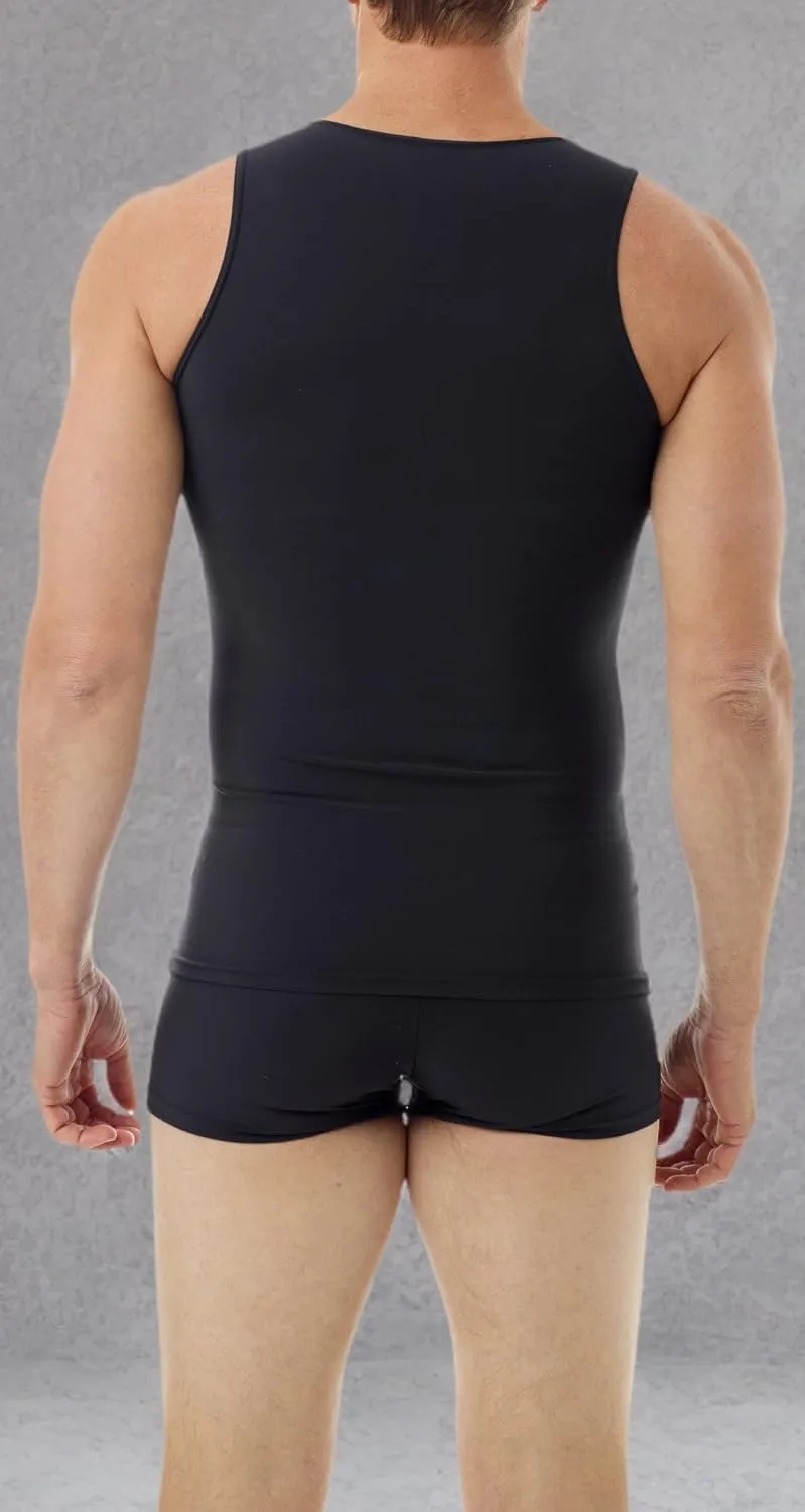 Underworks Mens Microfiber High Performance Compression Tank for Workouts, Sports Training and Shaping 473