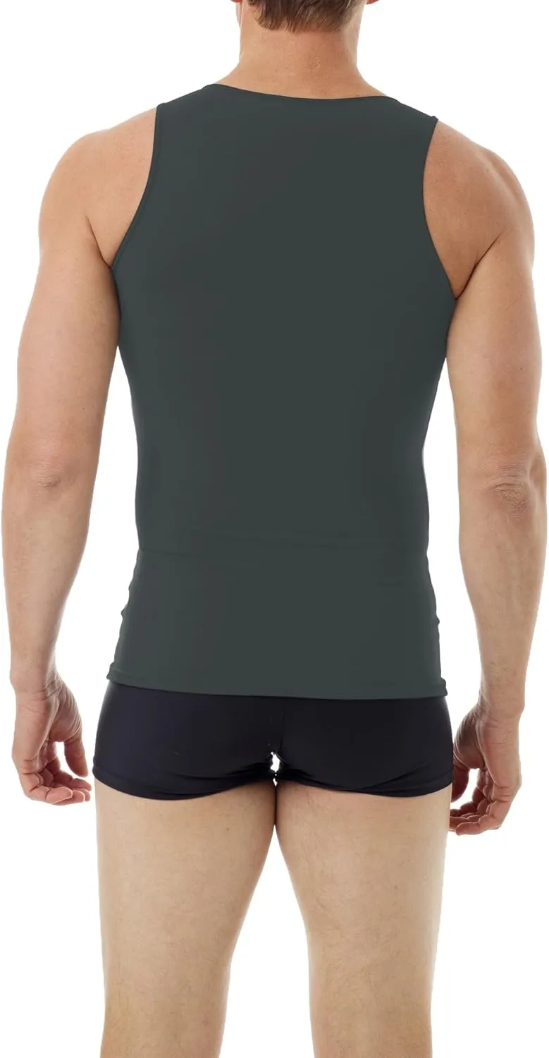 Underworks Mens Microfiber High Performance Compression Tank for Workouts, Sports Training and Shaping 473