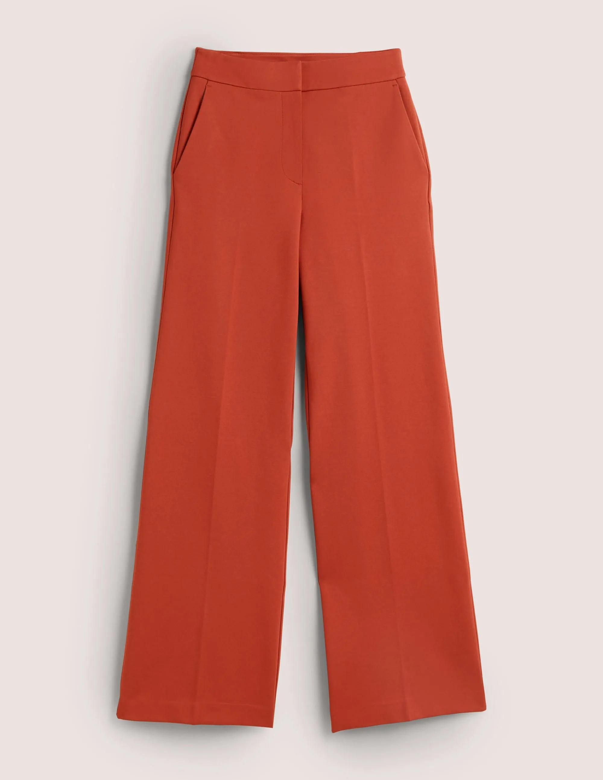 Westbourne Ponte Trousers-Chilli Oil