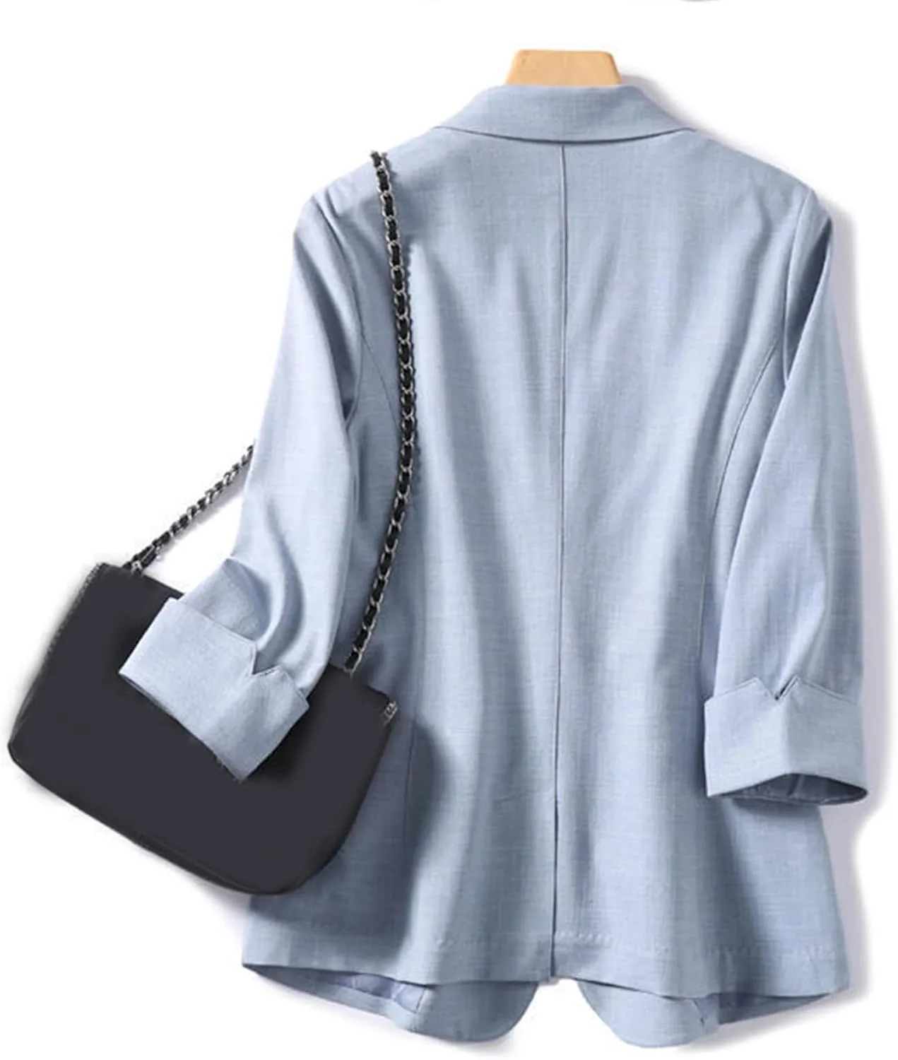 Womens Casual Blazers Long Sleeve Blazer Open Front Cardigan Jacket Work Office Blazer Elegant Casual Work Jacket