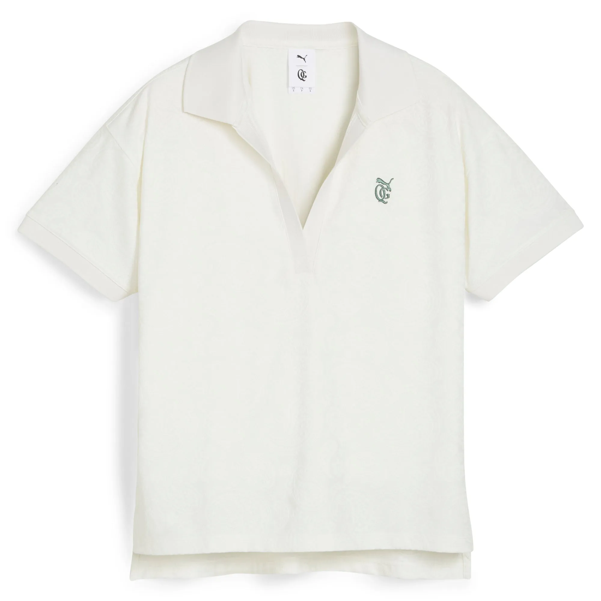 Women's Puma x Quiet Golf Relaxed Crop Golf Polo