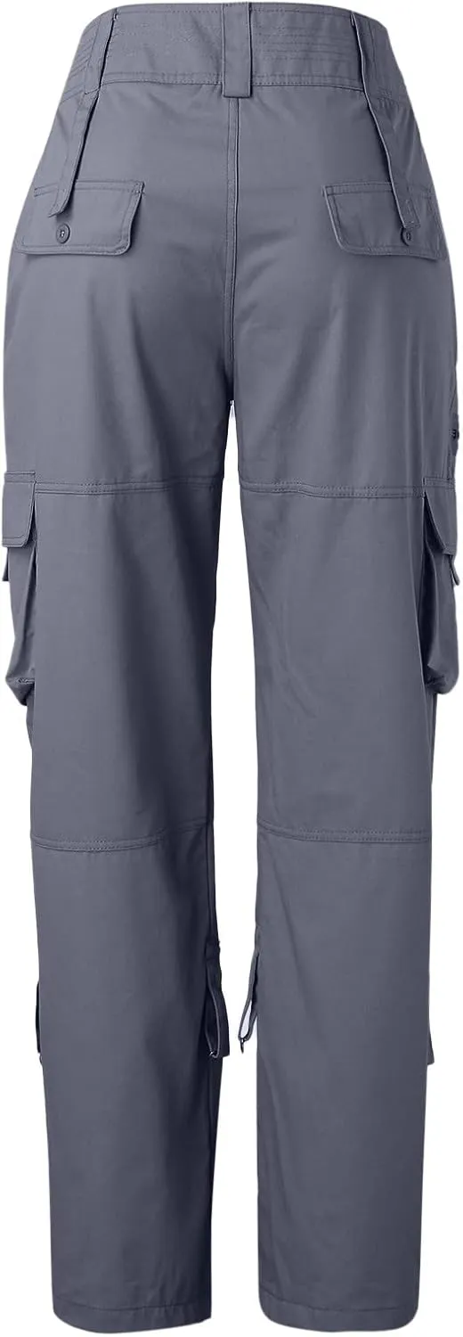 ZYXTIM Cargo Pants for Women High Waisted Lightweight Straight Casual Pants Y2K Teen Girls Trendy Parachute Pants with Pocket